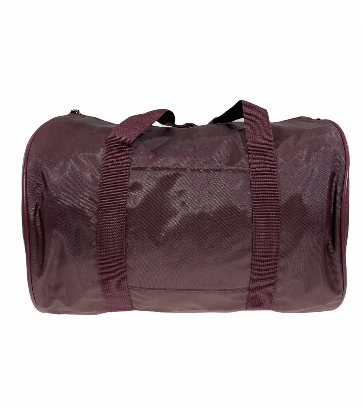 NNEDSZ Travel Foldable Duffel Bag Gym Sports Luggage Foldaway School Bags - Maroon