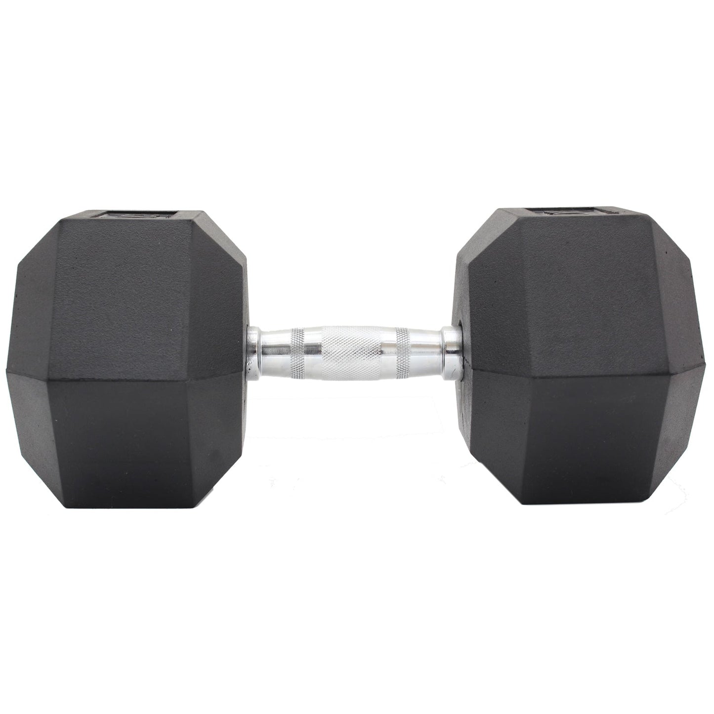NNEDSZ Commercial Rubber Hex Dumbbell Gym Weight-1